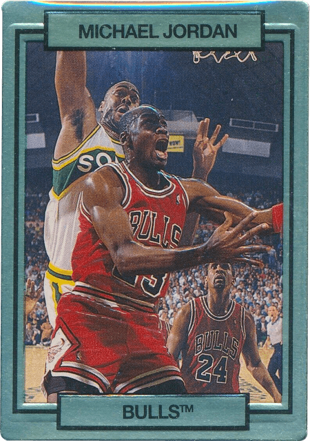 1990 Michael Jordan Action Packed Promo