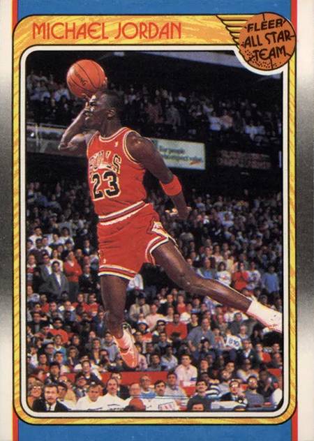 fleer 89 all stars jordan