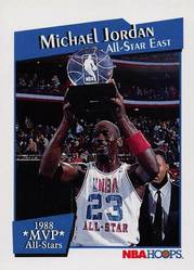 91-92 Hoops Michael Jordan All-Star MVP