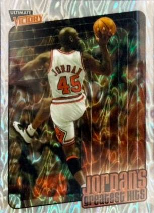 Michael Jordan #45 jersey cards - Michael Jordan Cards