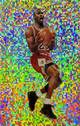 92-93 Panini Michael Jordan Foil trading card