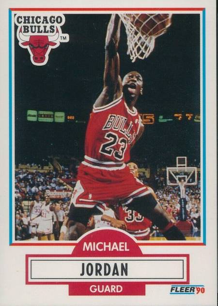 90-91 Fleer Michael Jordan