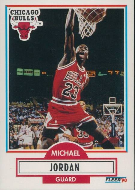 1991 fleer michael store jordan