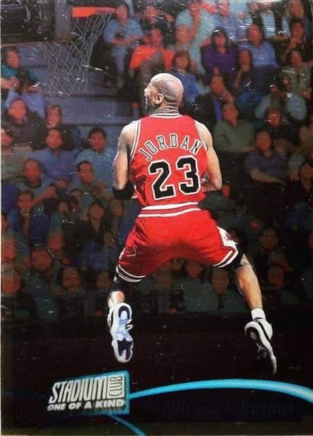 97-98 Stadium Club Michael Jordan One of a Kind trading card