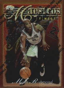 96-97 Topps Finest Mitch Richmond Maestro Jordan shadow card trading card