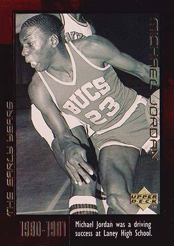 99 Upper Deck Michael Jordan Career The Early Years