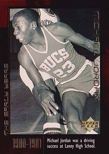 Michael Jordan High School Cards - Michael Jordan Cards