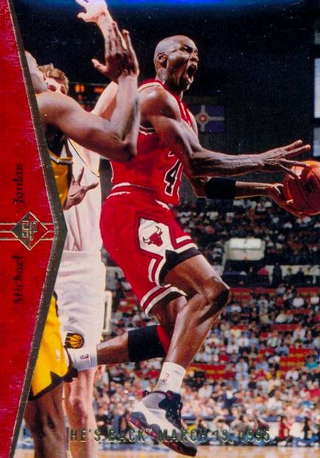 Michael Jordan Wearing The Air Jordan 8 Black Red (Raw Highlights