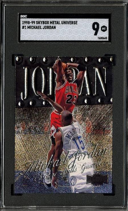SGC 9 Michael Jordan Cards trading card