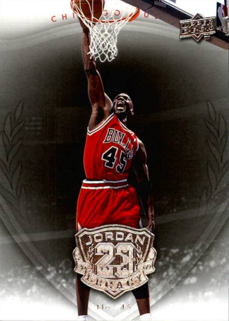 09-10 Michael Jordan Legacy Collection #45 jersey cards