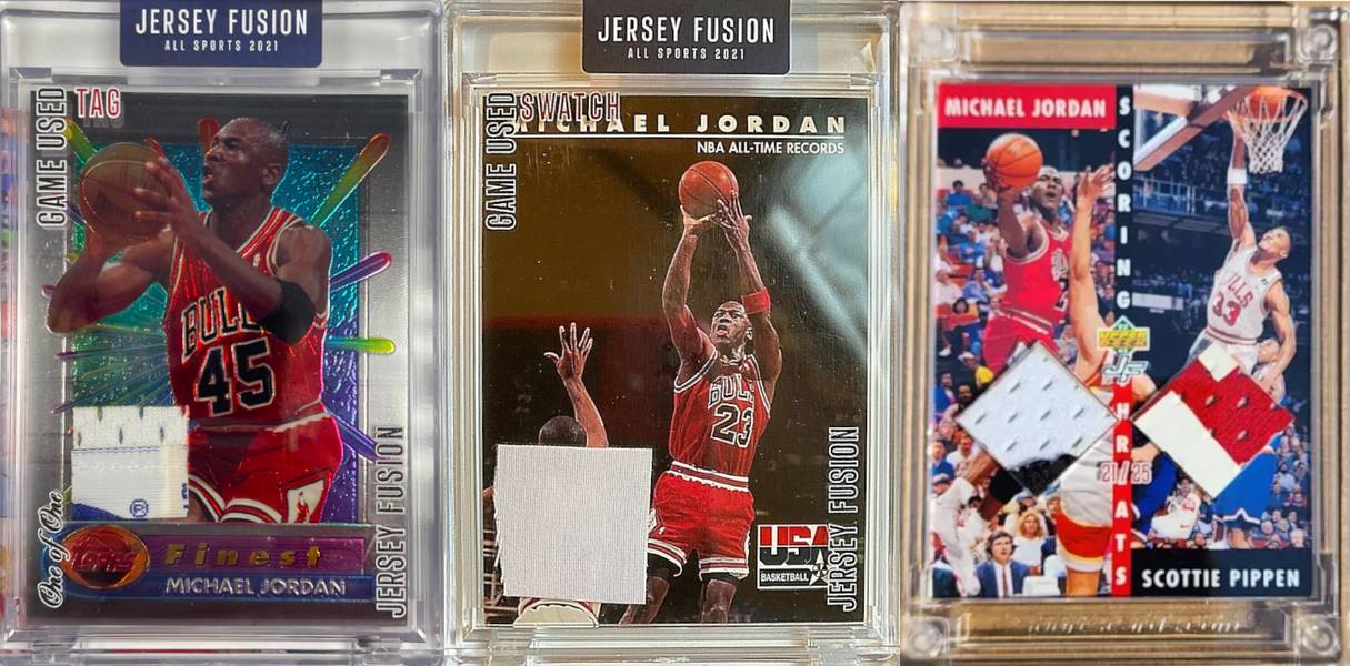 Past Jordan Jersey Fusion cards