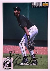 Seventh known Michael Jordan Blow-up Auto trading card