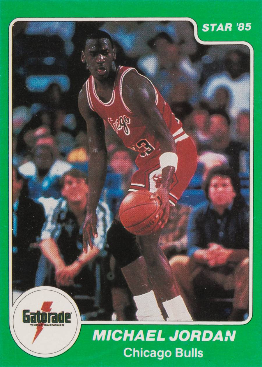 michael jordan star cards