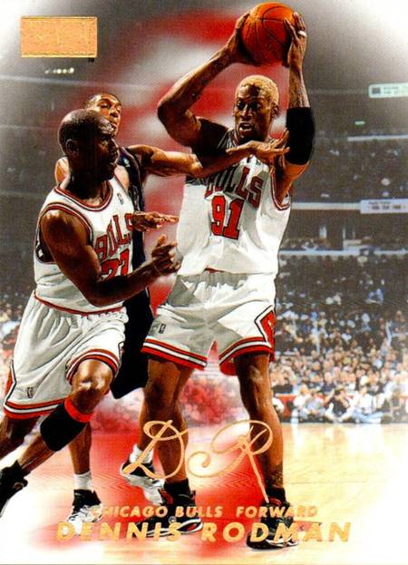 98-99 Skybox Dennis Rodman Jordan shadow card