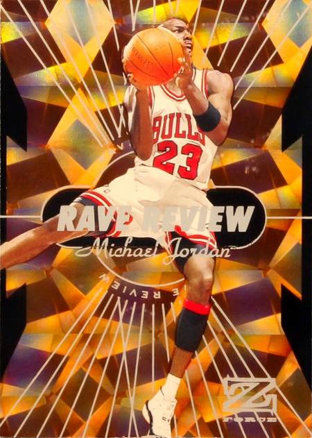 97-98 Michael Jordan Rave Reviews
