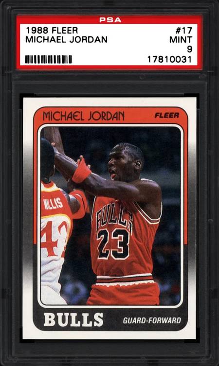 1991 Upper Deck #SP1 Michael JORDAN Rookie RC Baseball Card PSA 9