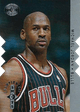95-96 Michael Jordan Championship Shots Die-Cut trading card