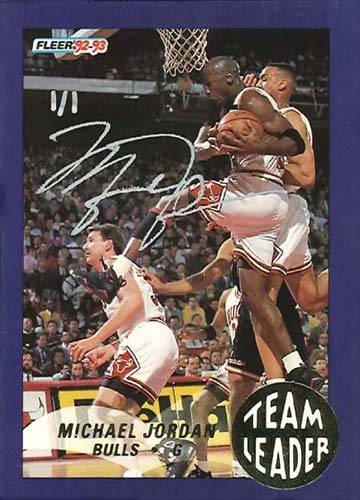 1993 fleer hotsell michael jordan