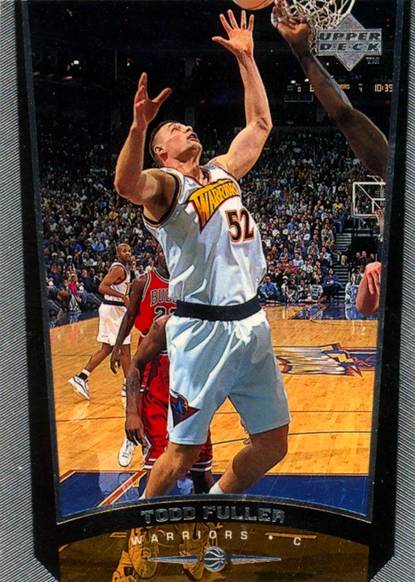 98-99 Upper Deck Todd Fuller Jordan shadow card trading card