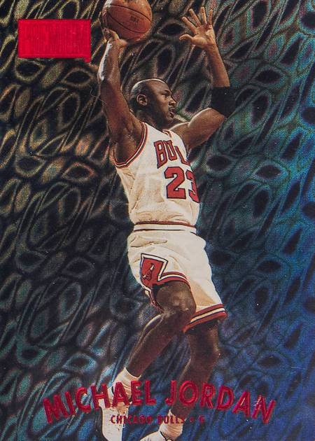 97-98 Michael Jordan Star Rubies trading card