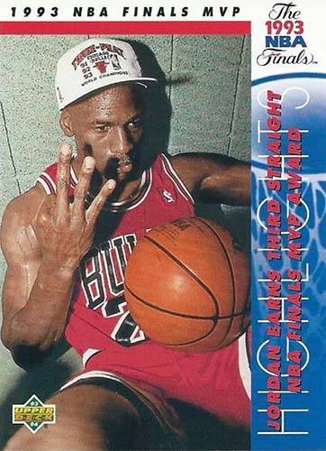 93-94 Upper Deck Michael Jordan Finals MVP - Michael Jordan Cards