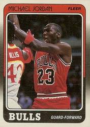 88-89 Fleer Michael Jordan Third Year Card