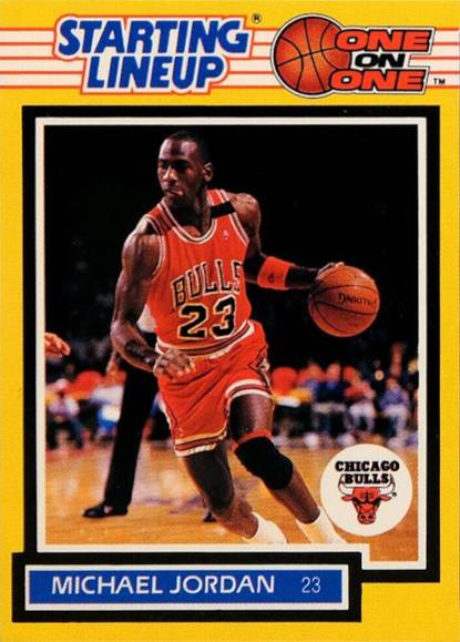 89 Kenner Starting Lineup Michael Jordan One-on-One