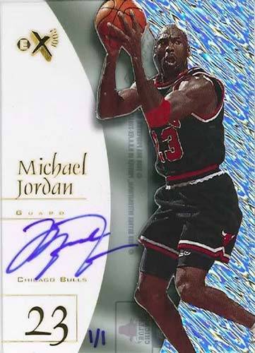 97-98 E-X2001 Michael Jordan Essential Credentials Future 