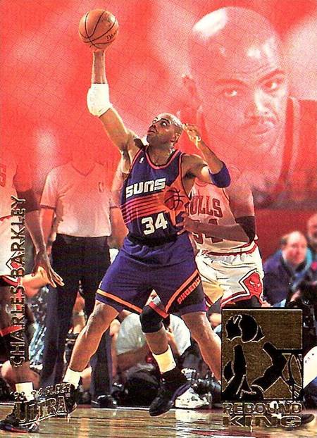 93-94 Charles Barkley Rebound King Jordan shadow card trading card