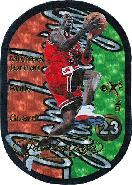 97-98 Michael Jordan Jambalaya trading card