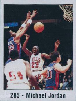 88-89 Panini Michael Jordan Stars #285 trading card