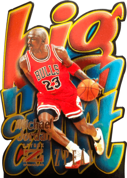 Michael Jordan Big Man on Court - Michael Jordan Cards
