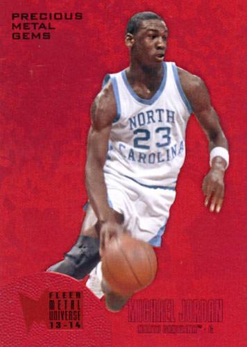 13-14 Fleer Retro Michael Jordan PMG Red