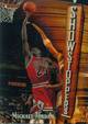 97-98 Topps Finest Michael Jordan Show Stoppers Refractor trading card