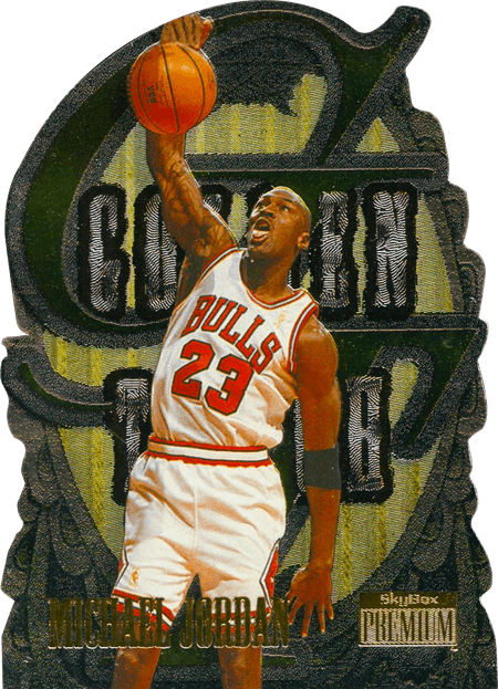 96-97 Michael Jordan Golden Touch