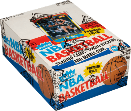 86-87 Fleer Basketball Boxes