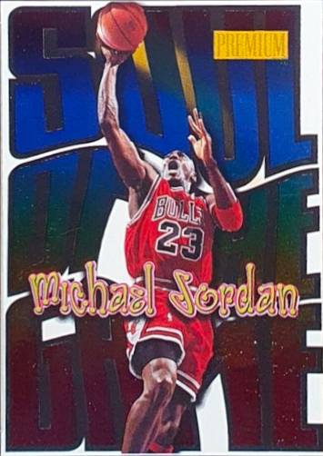 98-99 Michael Jordan Soul of the Game variations set one (purple to red)