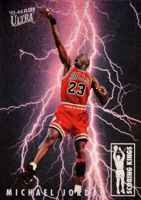 93-94 Michael Jordan Scoring Kings trading card