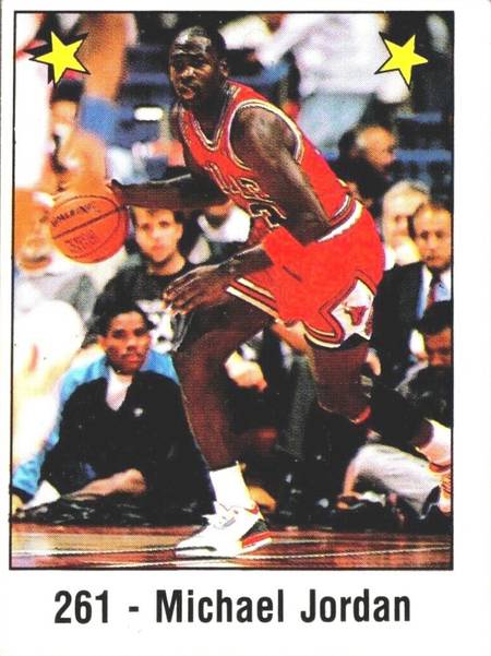 88-89 Panini Michael Jordan All-Star #261