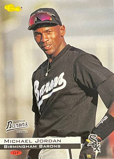 Michael Jordan Birmingham Barons