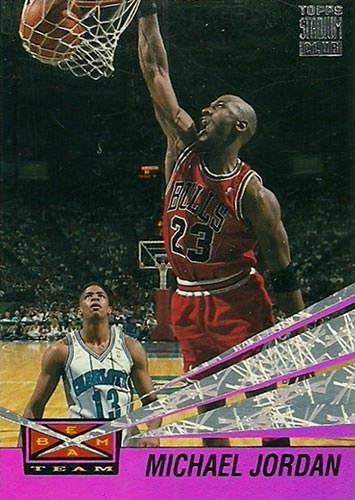 93-94 Michael Jordan Beam Team trading card
