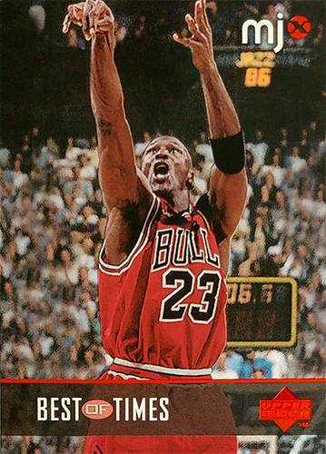 98 Michael Jordan Best of Times Final Shot