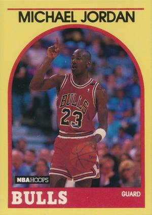 89-90 Hoops Superstars Michael Jordan