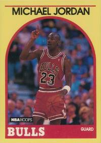 The 'Yellow' 1989-90 Hoops Jordan card trading card