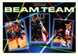 michael jordan beam team card