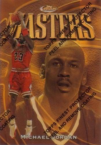 97-98 Topps Finest Michael Jordan Masters Refractor - Michael