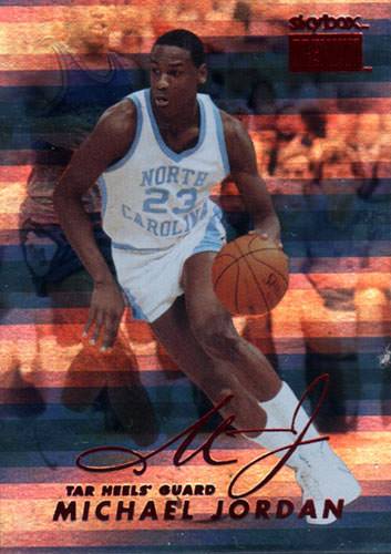 13-14 Fleer Retro Michael Jordan Star Rubies trading card