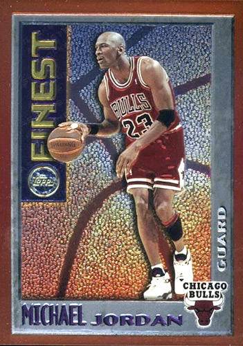 95-96 Topps Finest Michael Jordan Mystery - Michael Jordan Cards