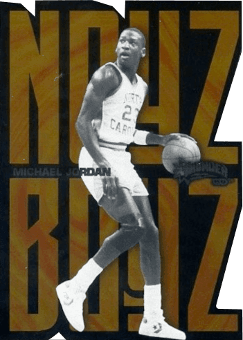 11-12 Fleer Retro Michael Jordan Noyz Boyz trading card
