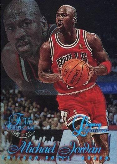 96-97 Michael Jordan Legacy Collection Row 1 trading card